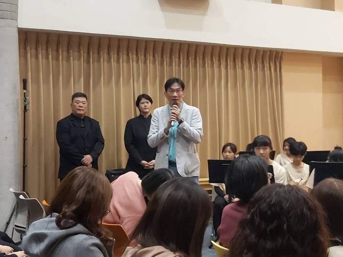 安和國中孫玉中校長致詞