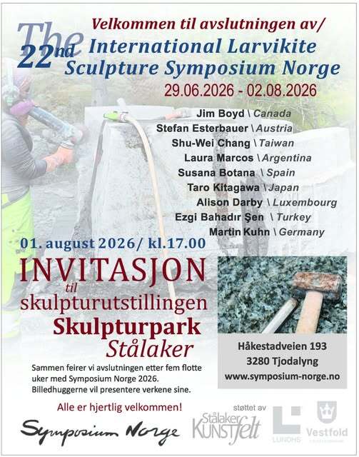 Kunstfelt Stålaker 海報