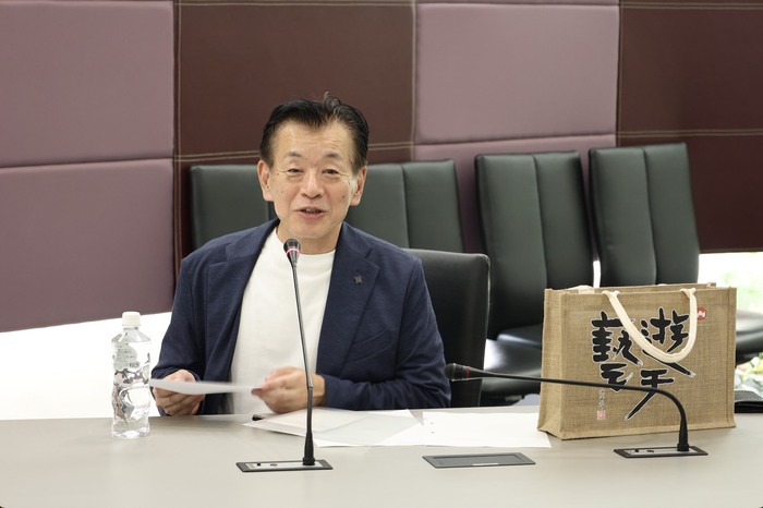 日本靜岡縣藤枝市副市長河野一行