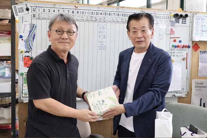 張清淵老師與日本靜岡縣藤枝市副市長河野一行