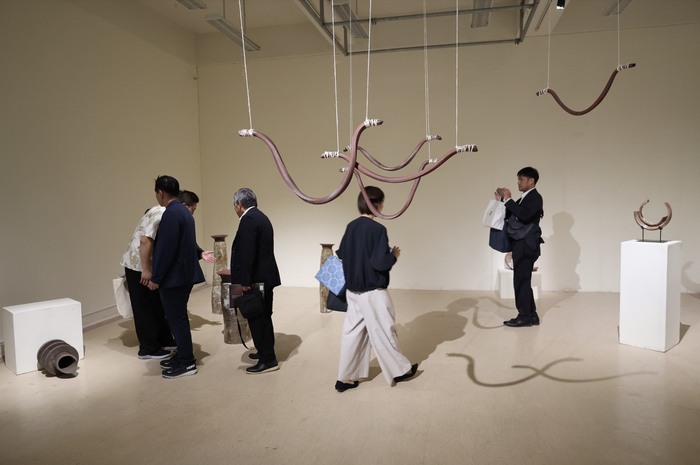 參觀西班牙交換生創作展