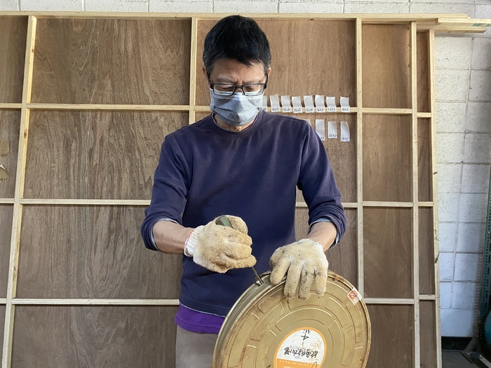 整理膠卷
