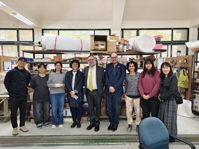 參訪應用藝術研究所陶瓷工作室