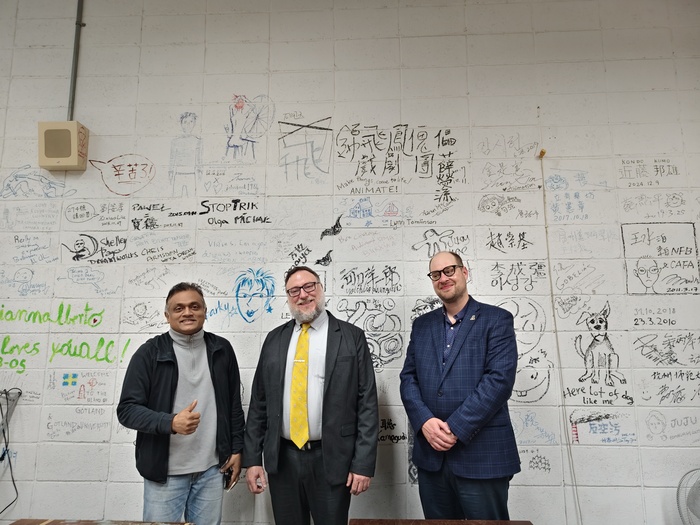 參訪動畫藝術與影像美學研究所