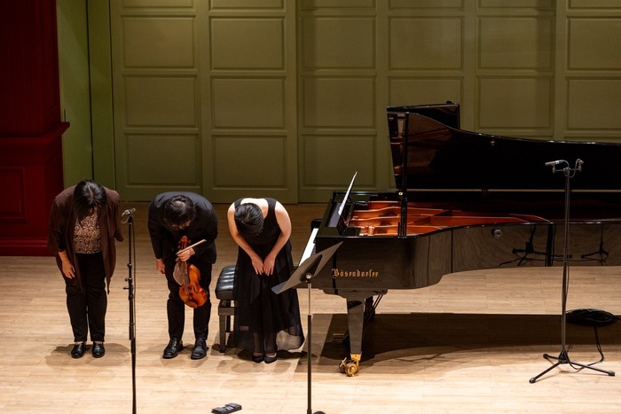 作曲張曉雯、小提琴卓家萱、鋼琴何婉甄