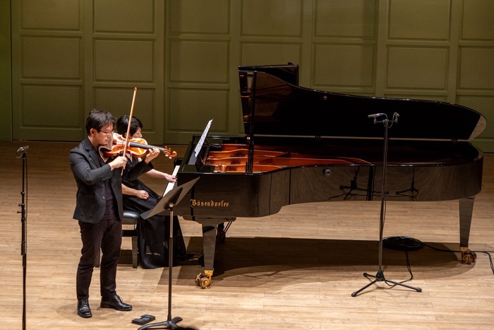 小提琴卓家萱、鋼琴何婉甄