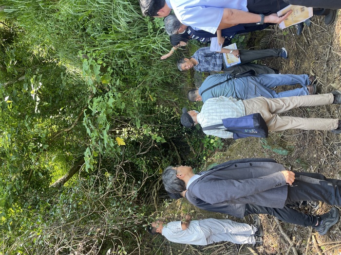 實地勘災第6站-校外坡地掏空圖片