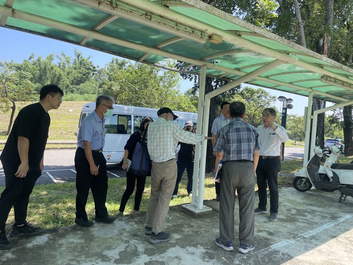 實地勘災第7站-國樂系車棚地基掏空圖片