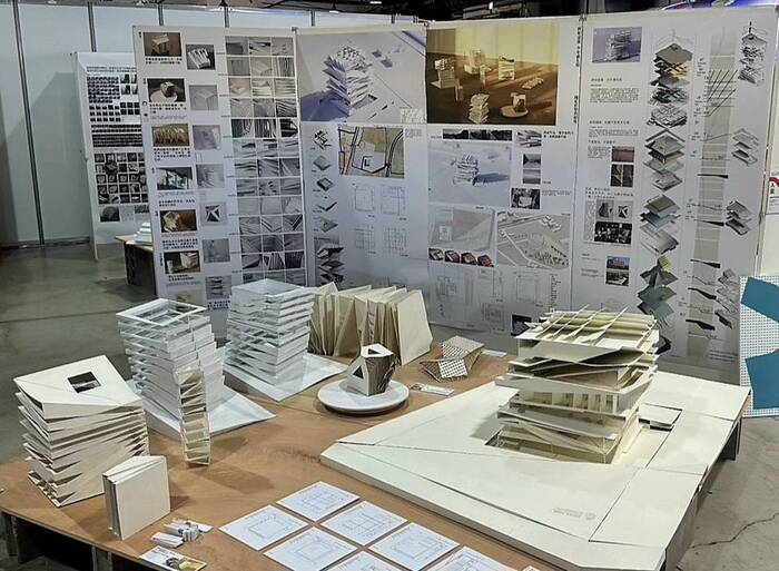 蕭湘穎同學,參賽作品《斜相建築 少年感化院》