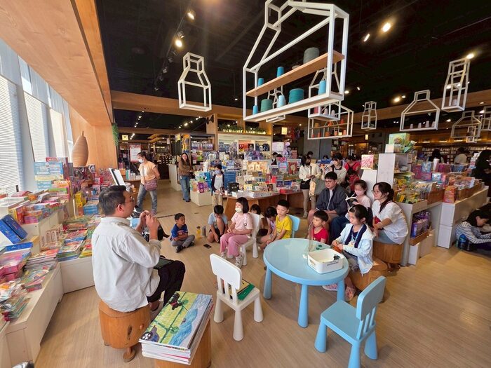 誠品書店南紡店兒童館講座現場