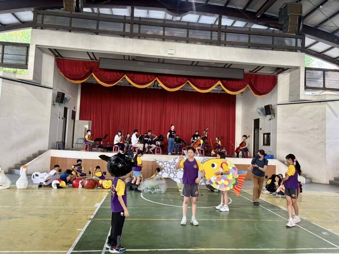 於立人國小團練實況