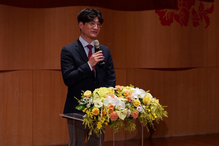韓國傳統文化大學代理校長李基星致詞