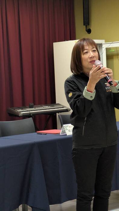 臺南市教育局督學蘇美華致詞