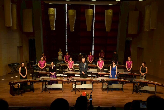 五位老師與國樂系高一高二同學聯演！