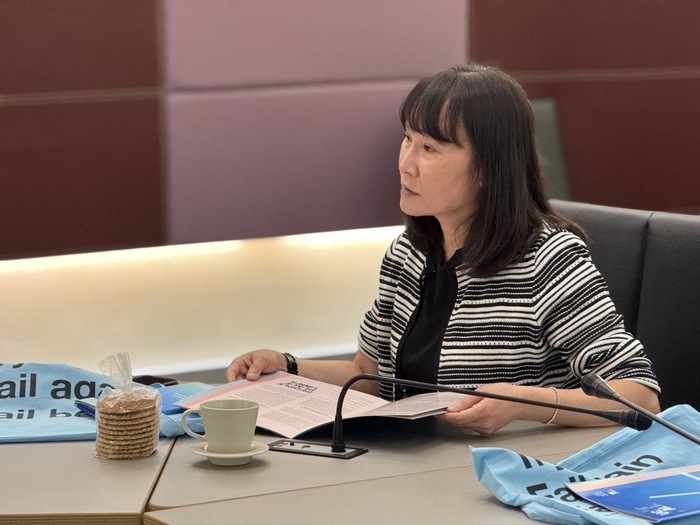 交流與會師長謝斐紋國際長