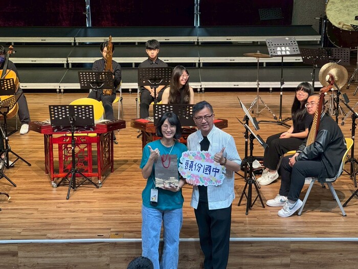 江玳嫻組長與黃俊錫主任