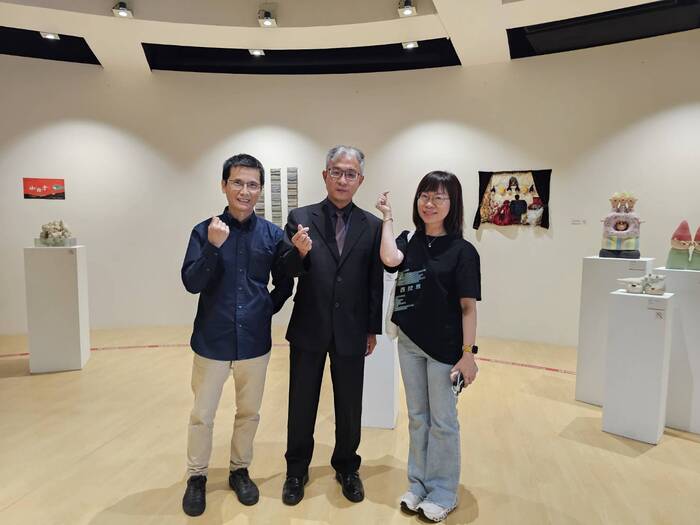 鄭正雄主任、詹信德主任秘書、遊憩科科長