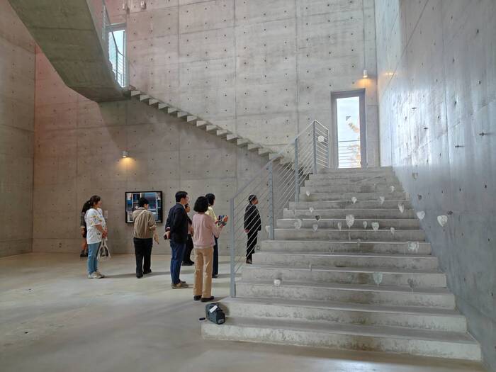 同學親自講解作品設計理念