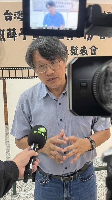 曾吉賢所長接受媒體採訪
