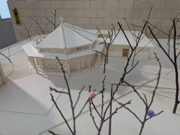 果毅日常：活化成果調查展覽現場展出模型